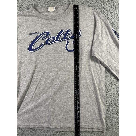 NFL Indianapolis Colts Shirt‎ Men Large Long Sleeve Graphic Crew Neck Tee - Picture 4 of 7